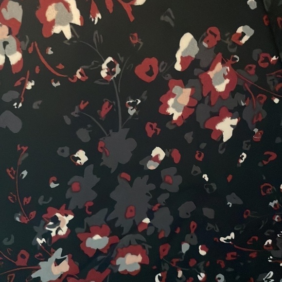 Ashley Graham Satin Printed Kimono with Lace Insert - Picture 8 of 8